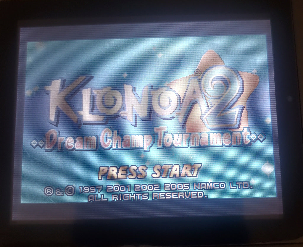 Klonoa 2 Dream Champ Tournament GBA Video Game Boy Advance