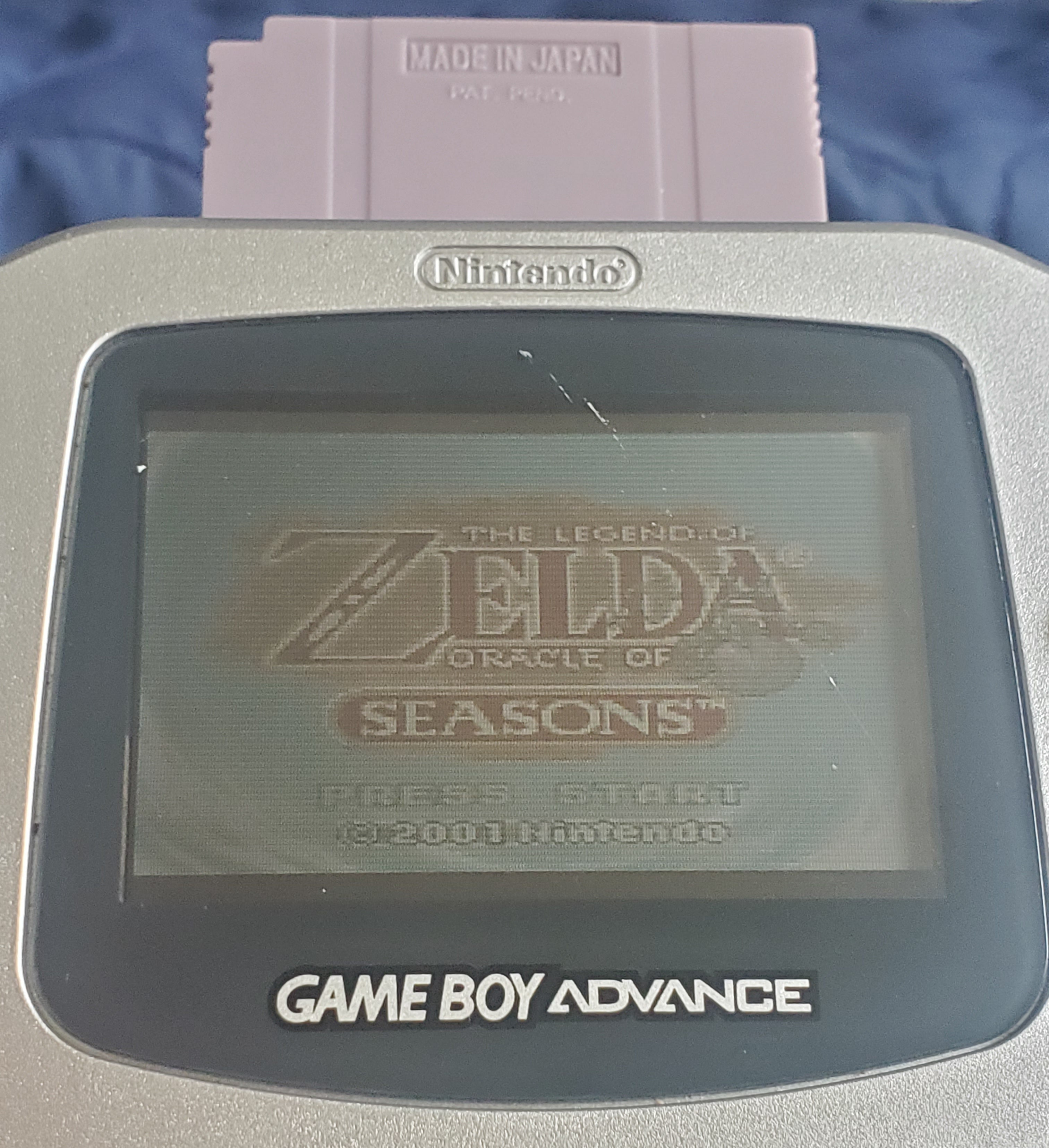 Legend of Zelda Oracle of Seasons GBC Video Game Boy Color