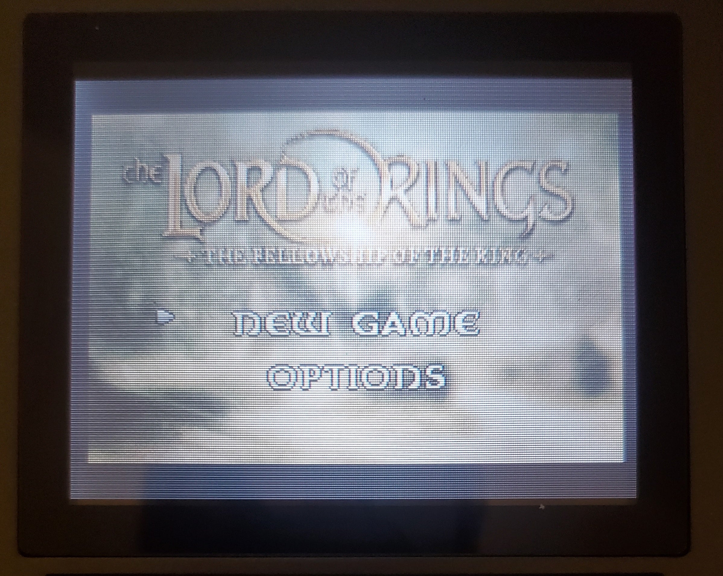 Lord of the Rings Fellowship of the Ring GBA Game Boy Advance Nintendo
