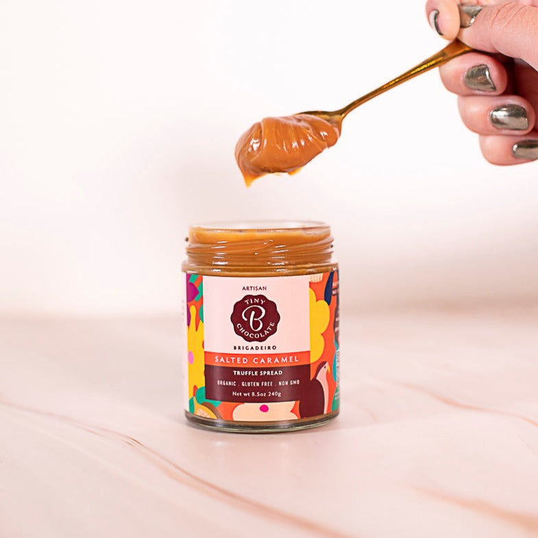 Salted Caramel Brigadeiro Spread
