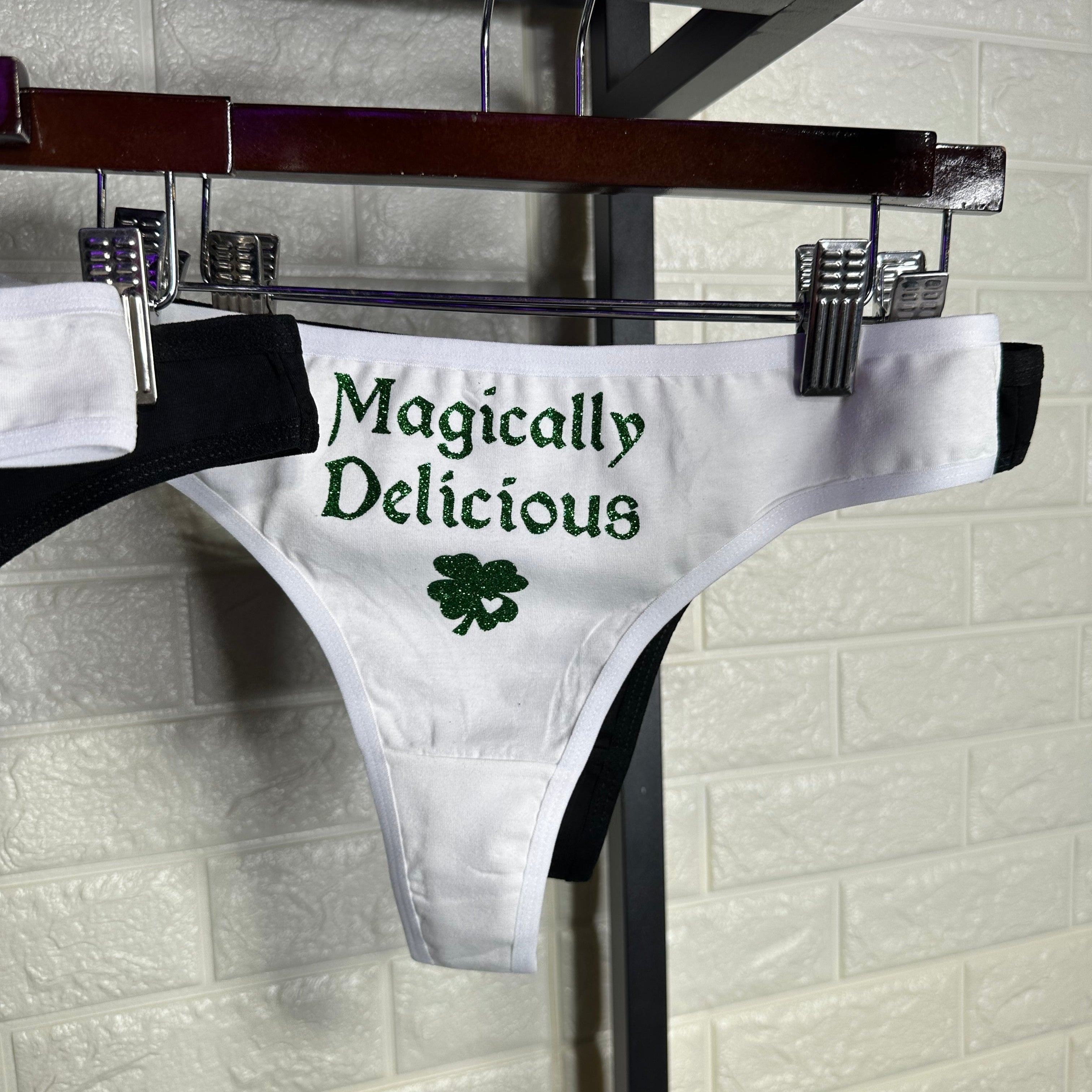Magically Delicious Cotton Thong Panties