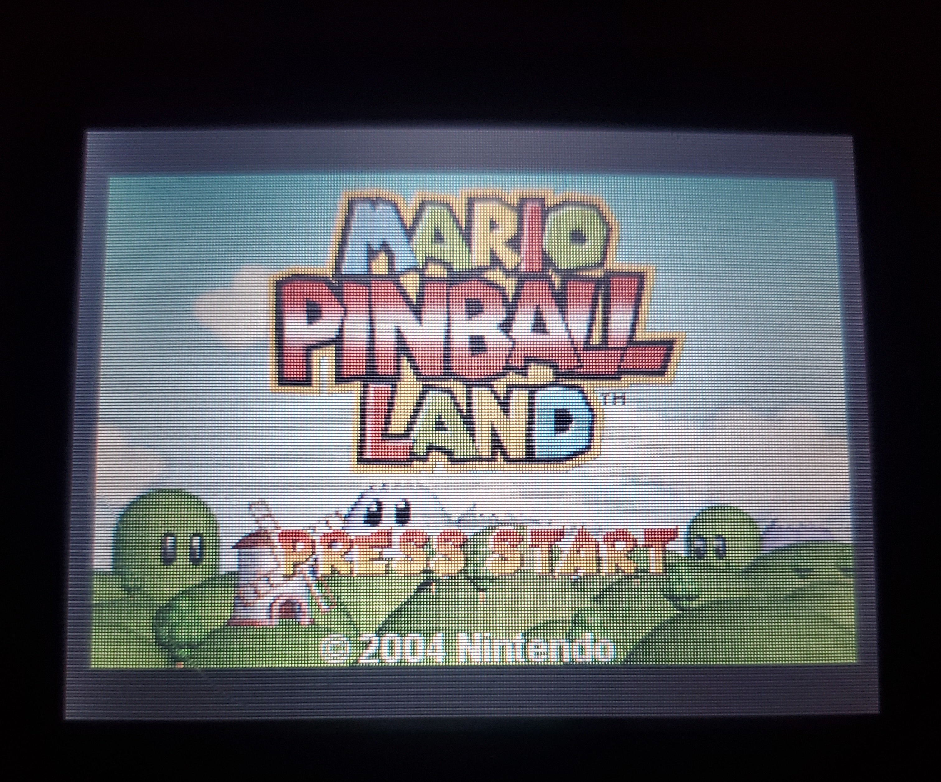Mario Pinball Land GBA Video Game Boy Advance