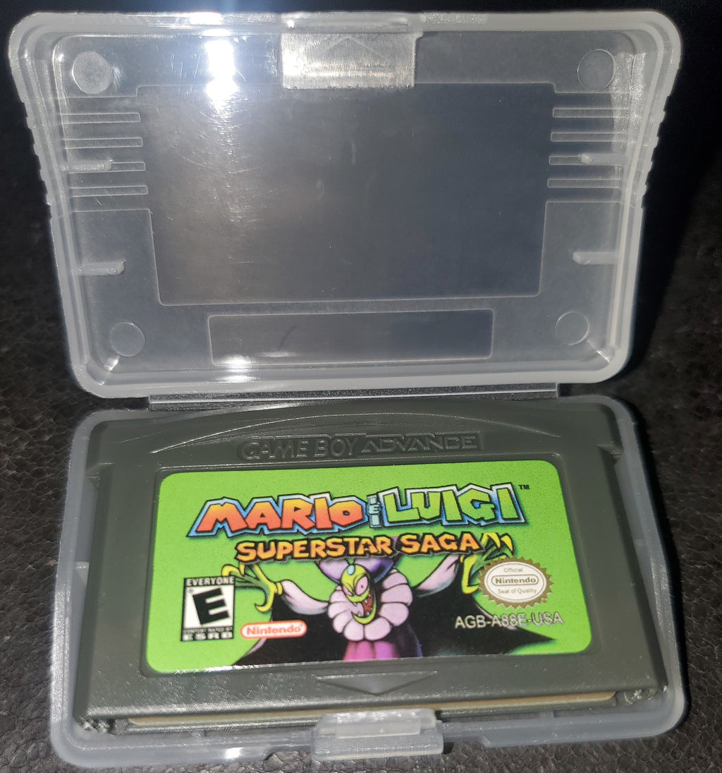 Mario and Luigi Superstar Saga GBA Video Game Boy Advance 2003