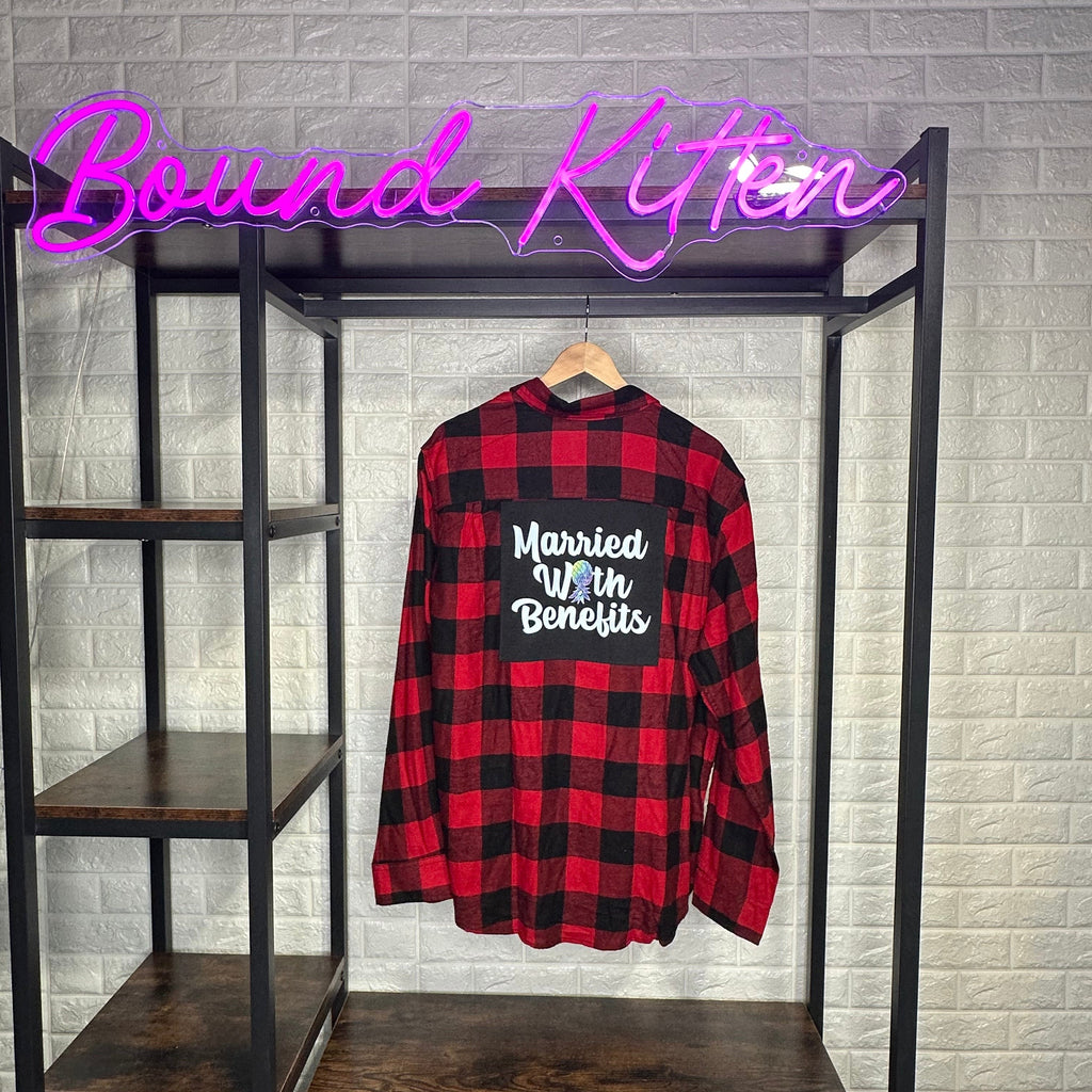 Married With Benefits - Flannel Mens XL