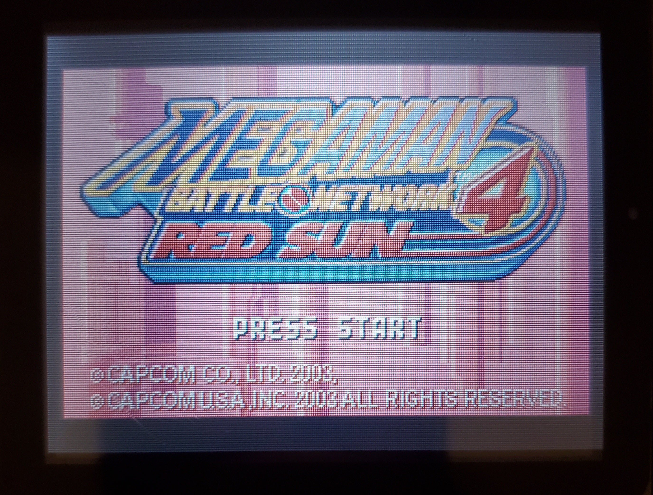 Mega Man Battle Network 4 Red Sun GBA Video Game Boy Advance Nintendo