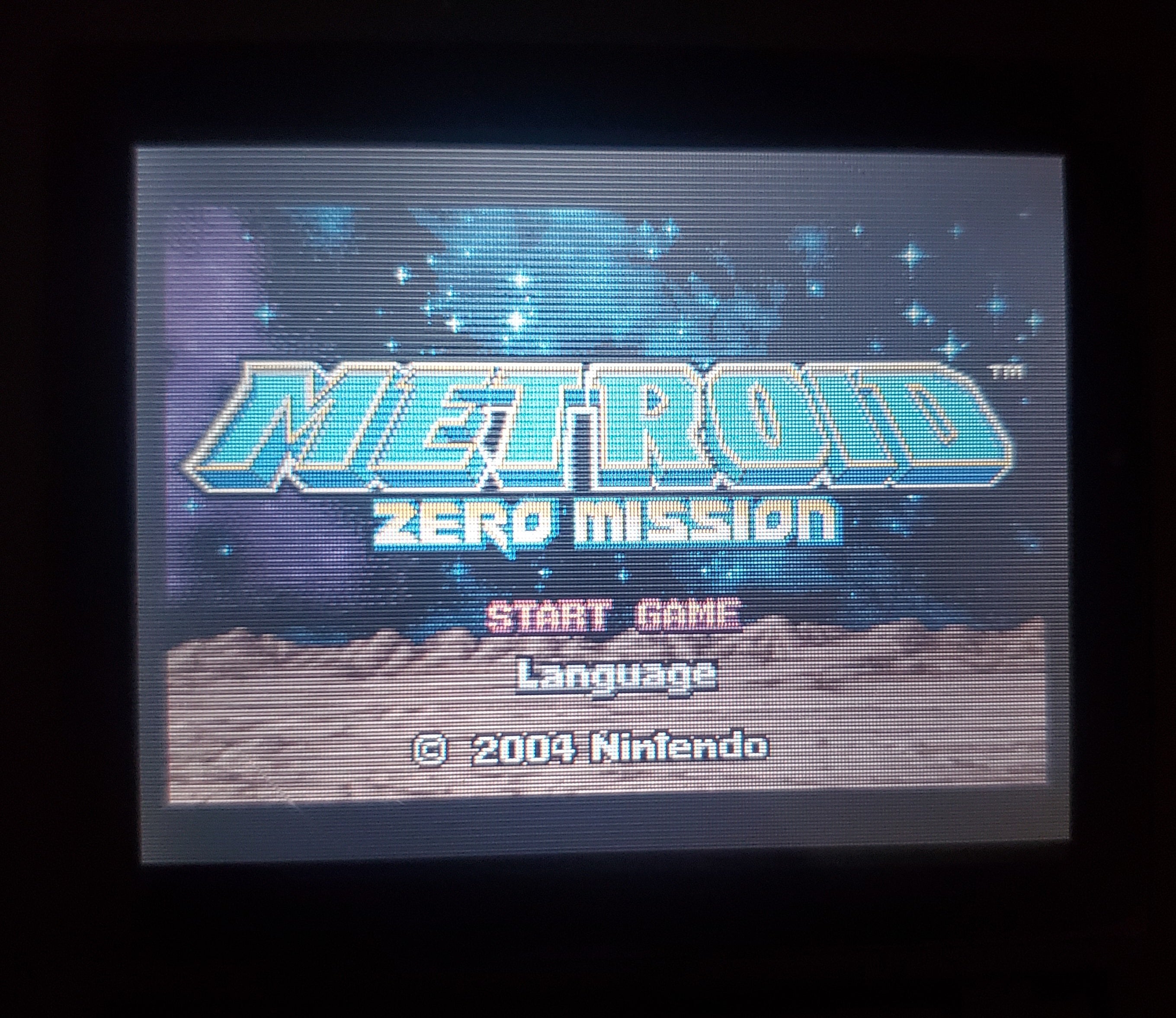 Metroid Zero Mission GBA Video Game Boy Advance