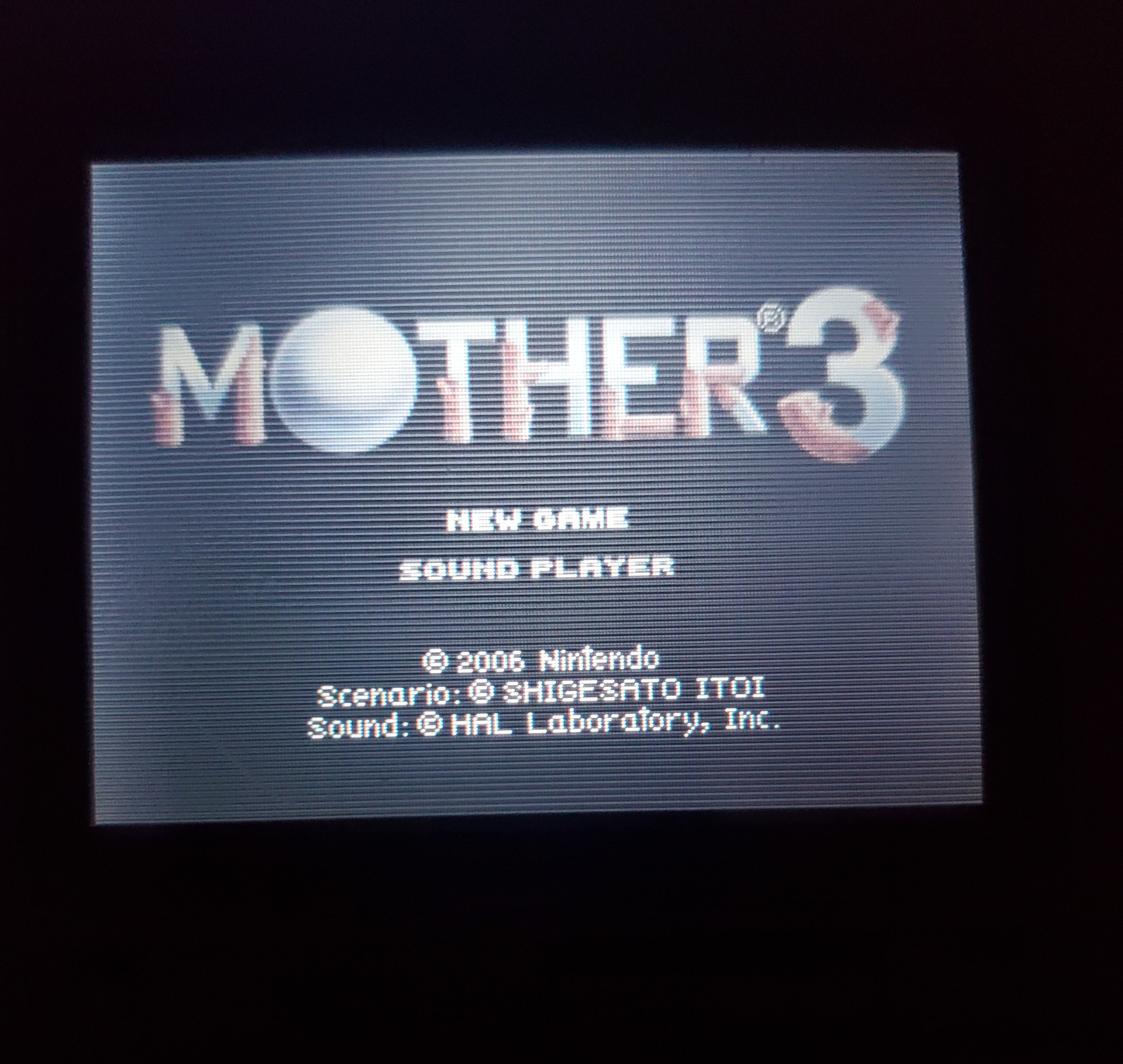 Mother 3 GBA Video Game Cartidge Game Boy Advance