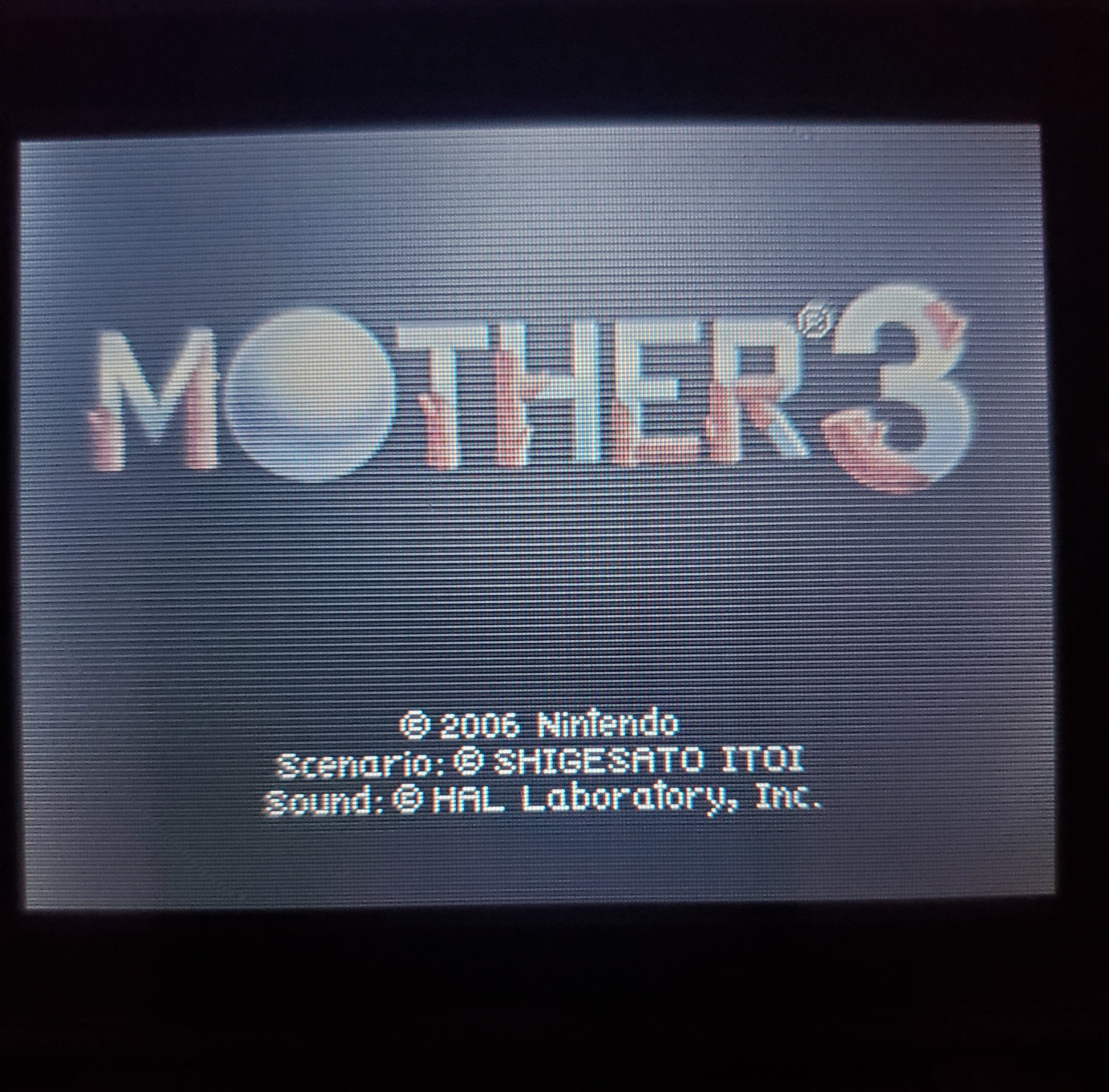 Mother 3 GBA Video Game Cartidge Game Boy Advance