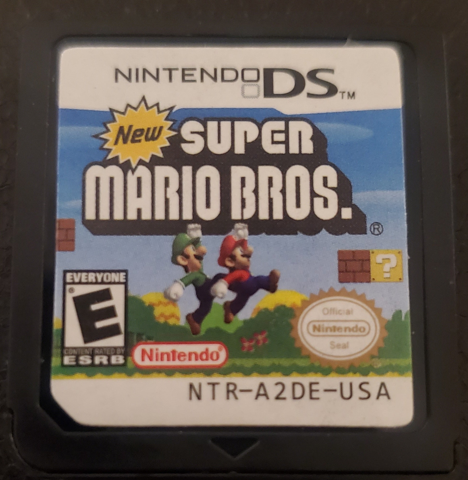New Super Mario Bros NDS Video Game Cartridge Nintendo DS