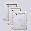 Picture Frame Combo Pack of 3 – Mother Of Pearl Collection, 5" x 7"
