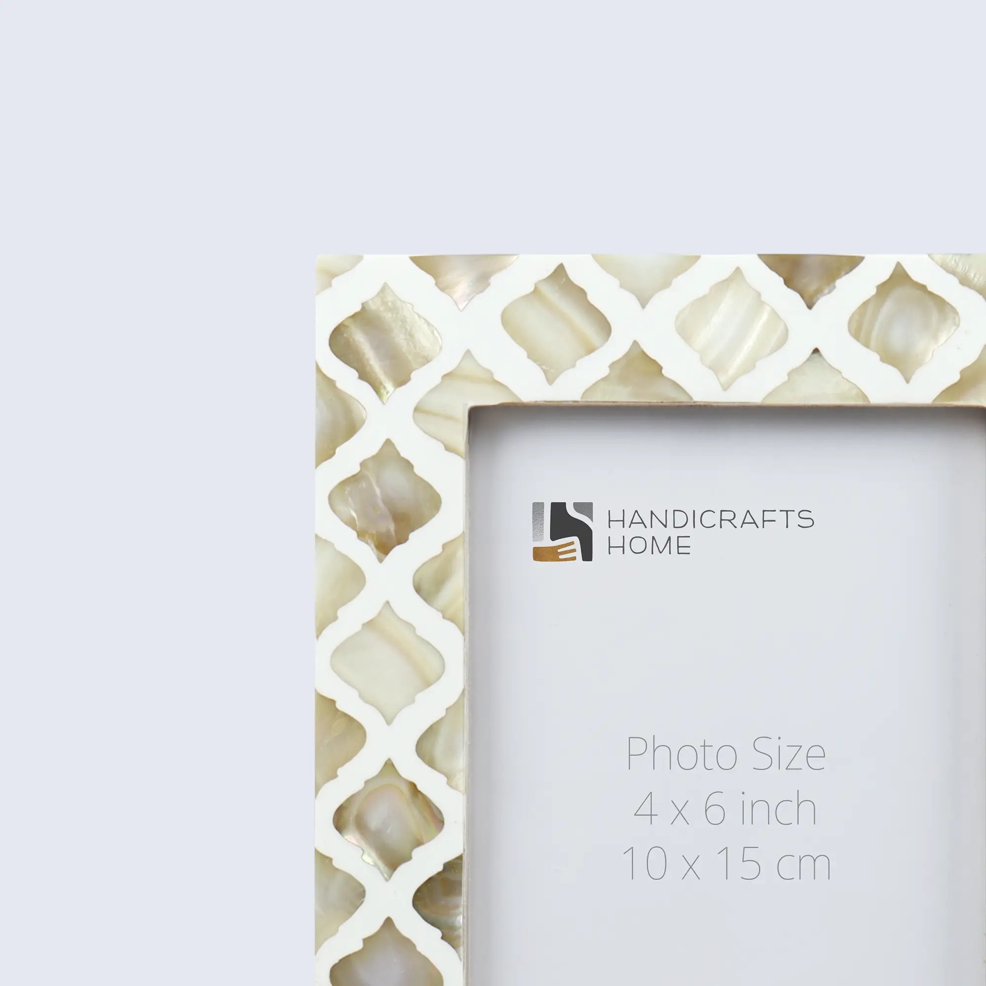 Picture Frame Moor Earth Pattern Collection Mother of Pearl Resin Inlay Multi Color in 3 sizes