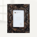 Picture Frame Artisan Voodoo Collection Horn Inlay Brown – 3 Sizes