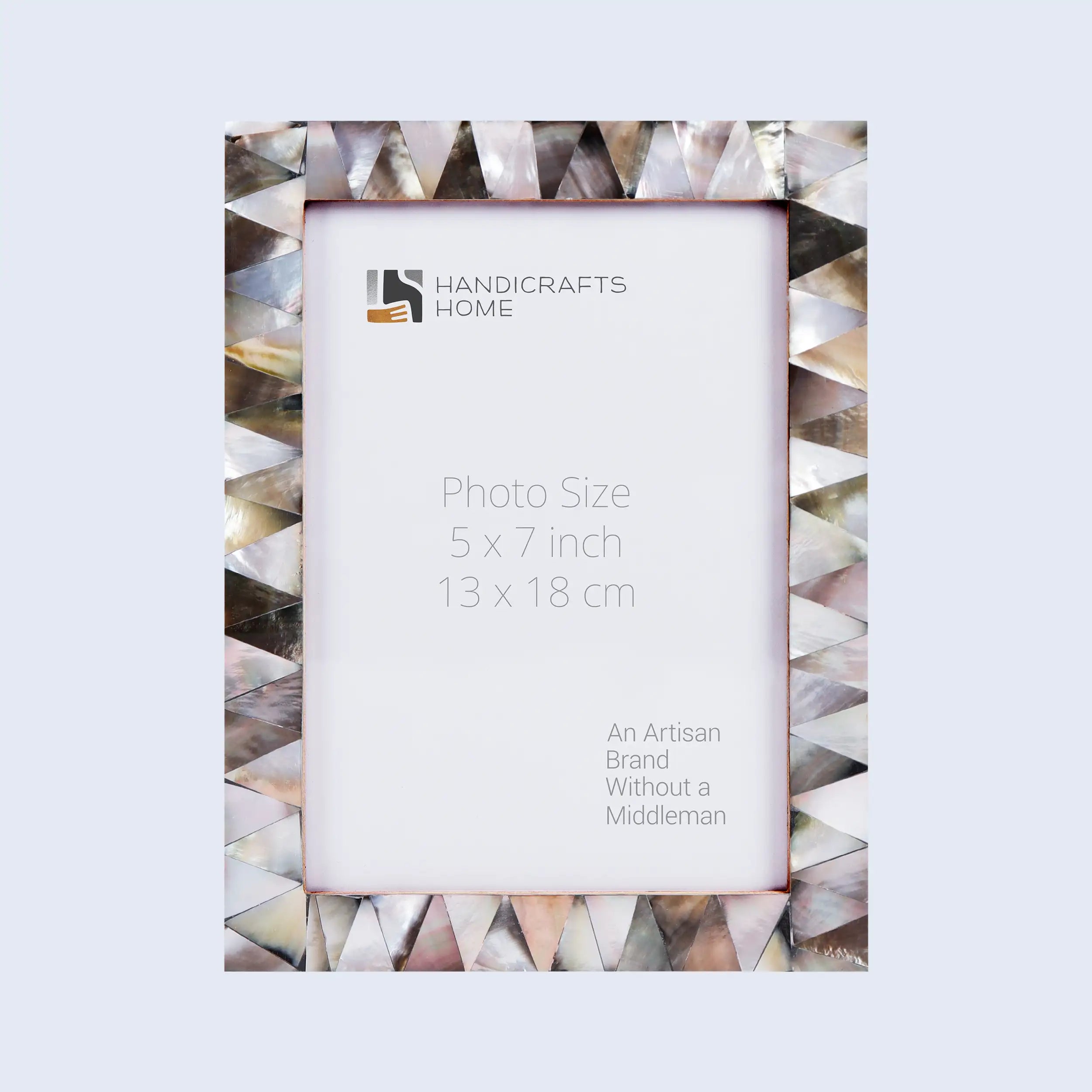 Picture Frame Pearlescent Ebony Collection Mother of Pearl Black – 3 Sizes