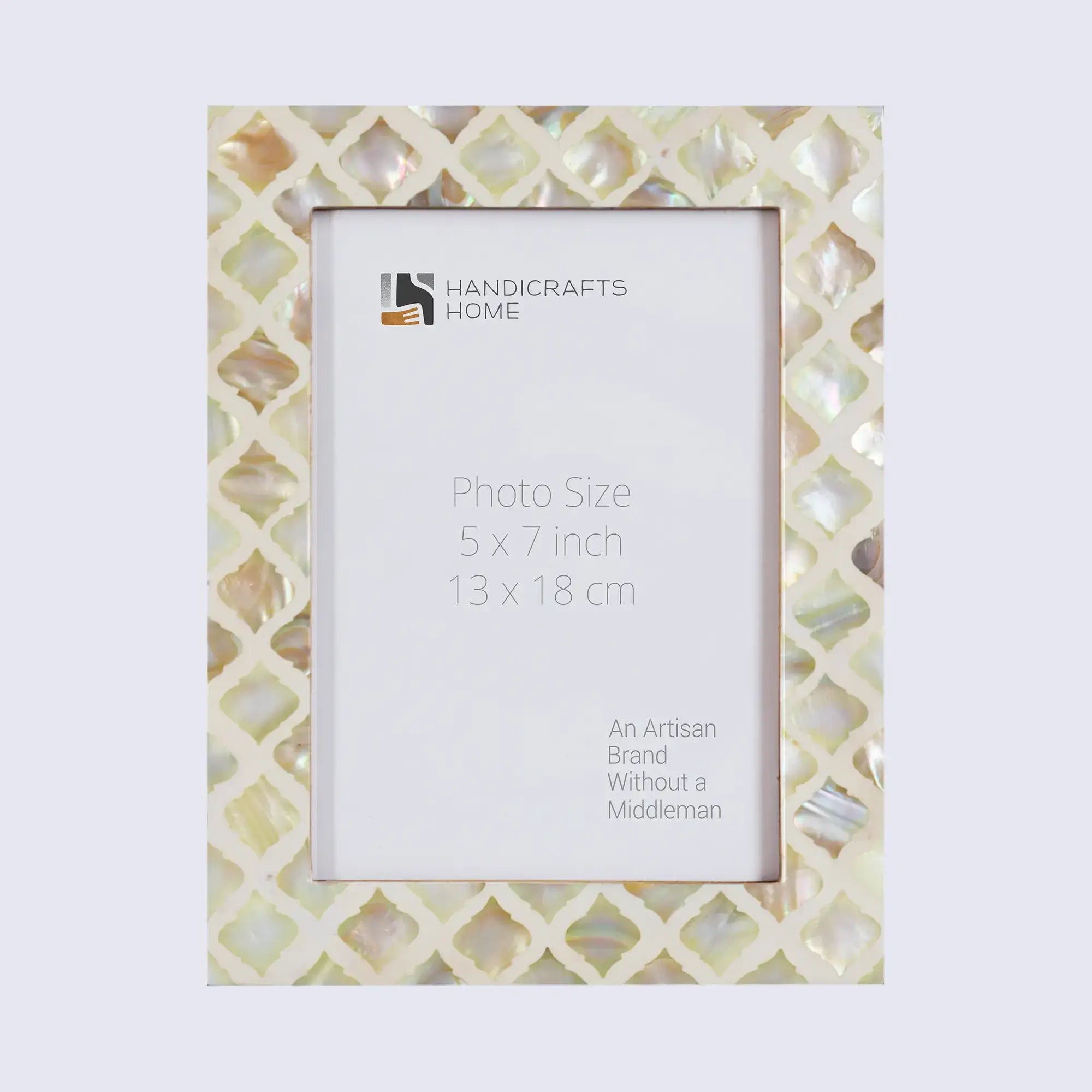 Picture Frame Moor Earth Pattern Collection Mother of Pearl Resin Inlay Multi Color in 3 sizes