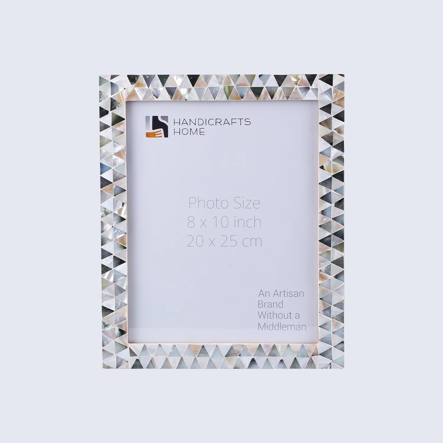 Picture Frames Pearlescent Abyss Collection Mother of Pearl White 3 Sizes