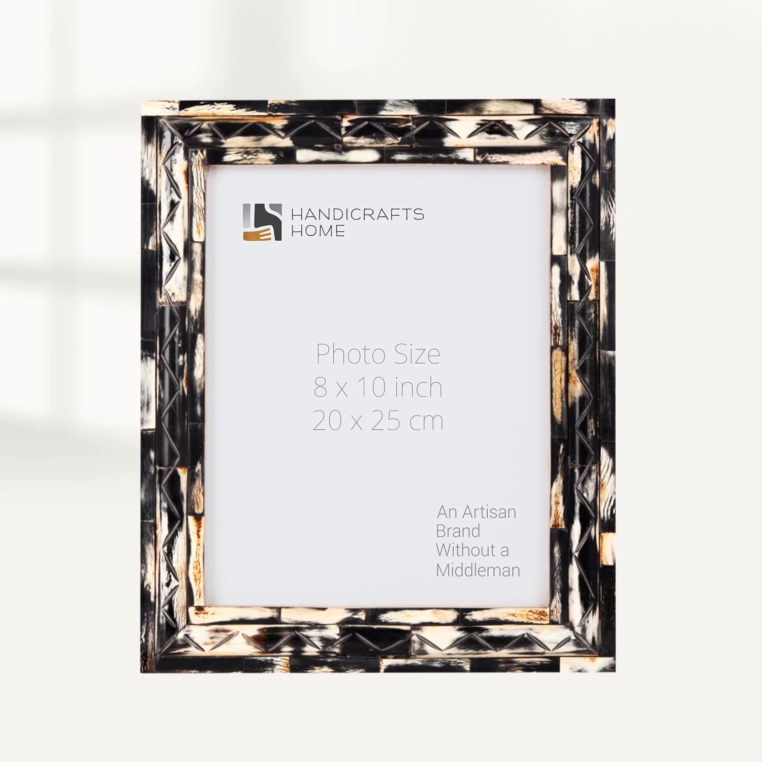 Picture Frame Artisan Voodoo Collection Horn Inlay Brown – 3 Sizes