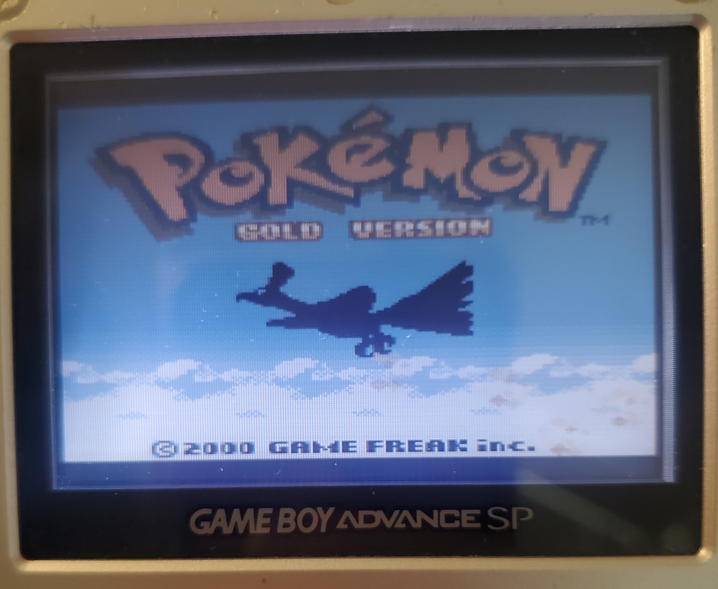 Pokemon Gold GBC Video Game Boy Color 2000