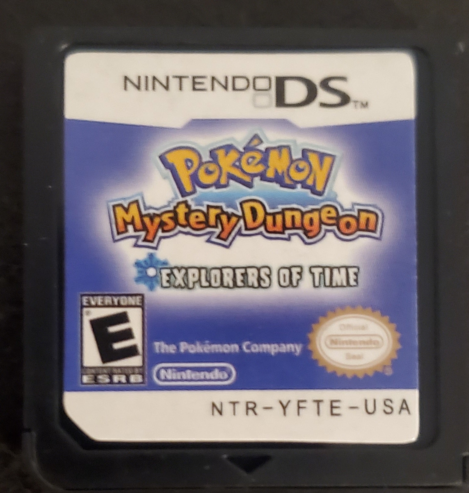Pokemon Mystery Dungeon Explorers of Time Video Game Nintendo DS