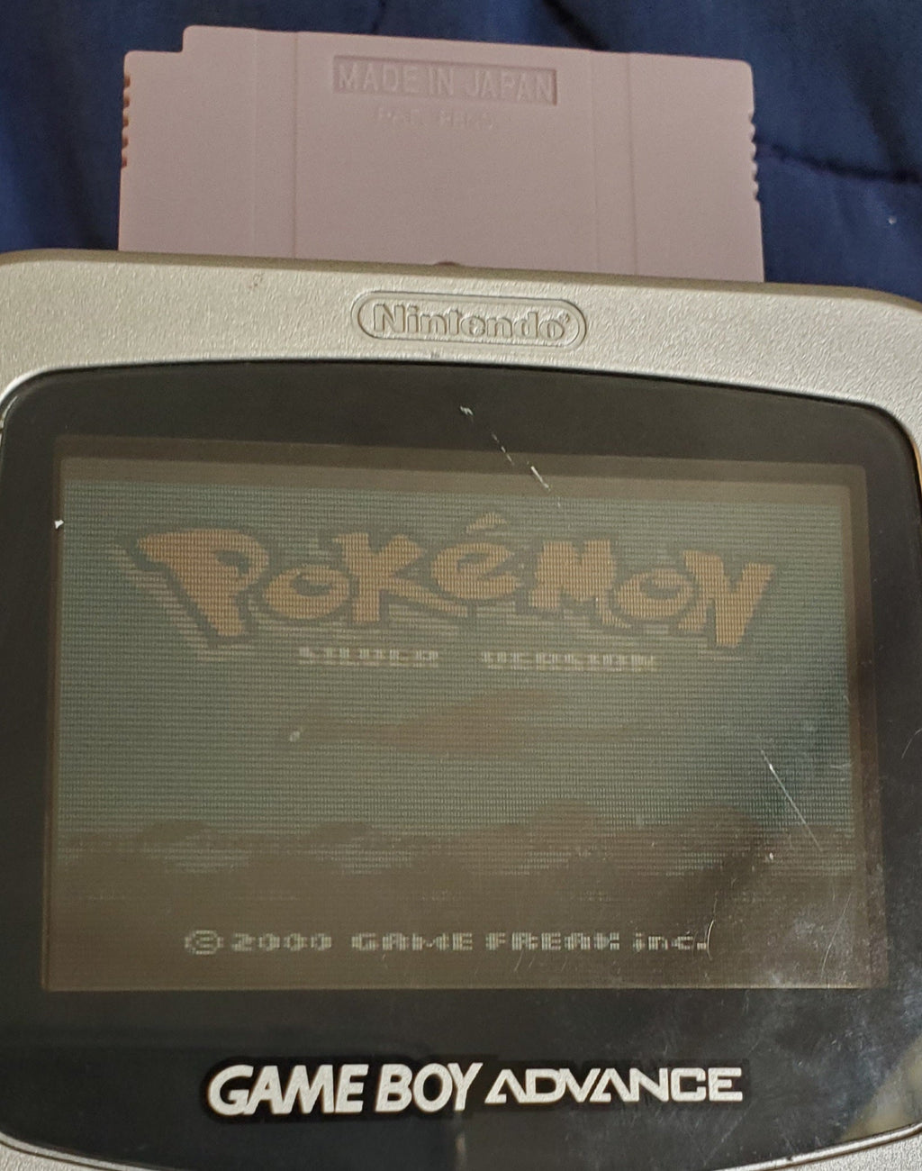 Pokemon Silver GBC Video Game Boy Color 2000
