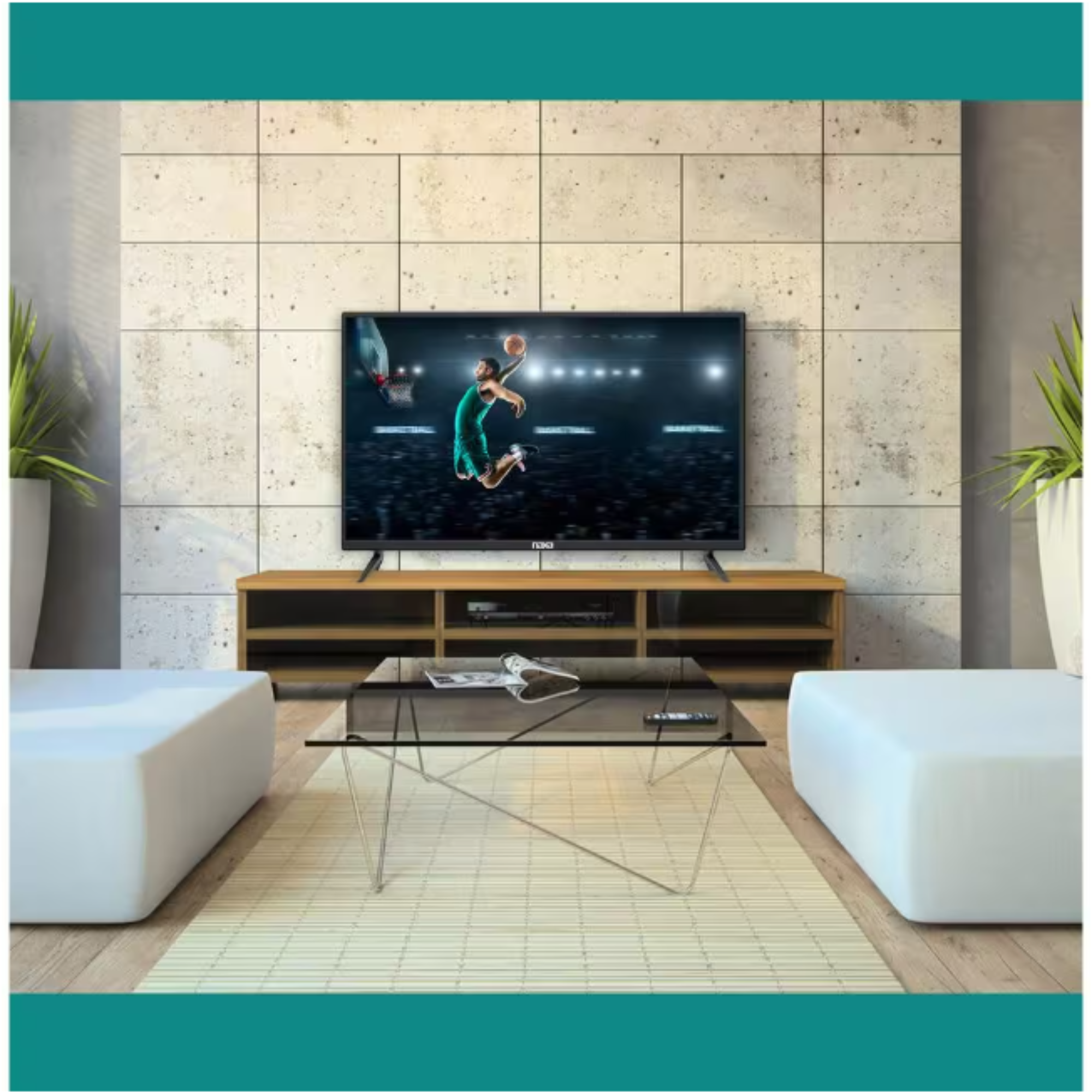 Naxa 32” Class 720p Widescreen LED HD Television w Built-In Digital ATSC Tuner (NT-3206)