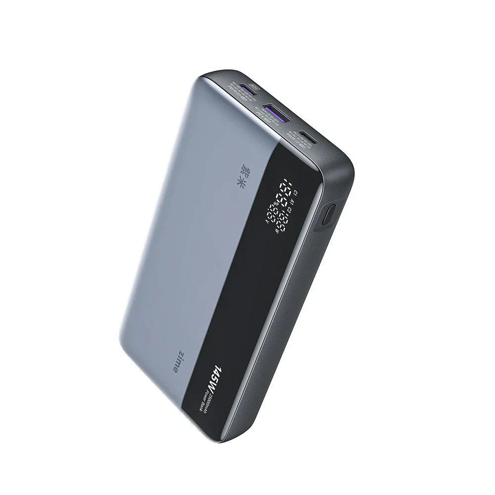 zime Pro Power Bank 145W 25000mAh PD Fast Charging Portable With External Battery For MacBook Pro/Air iPhone 15/14/13 And More