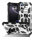 Military Grade Kickstand Magnetic Shockproof Case For iPhone 16 15 14 13 12 11 Pro Max Mini Plus XR Hybrid Armor Anti Drop Cover