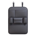Multi-functional Car Seat Back Organizer High-Capacity Multi-Pocket Backseat Storage Bag Wear-Resistant Anti Kick Mat