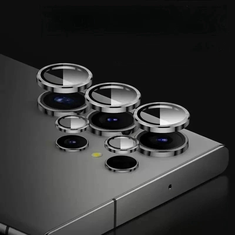 Metal Camera Protector For Samsung Galaxy S24 Ultra S24+ s24plus Alloy Ring lens Glass For Galaxy S24ultra Cap