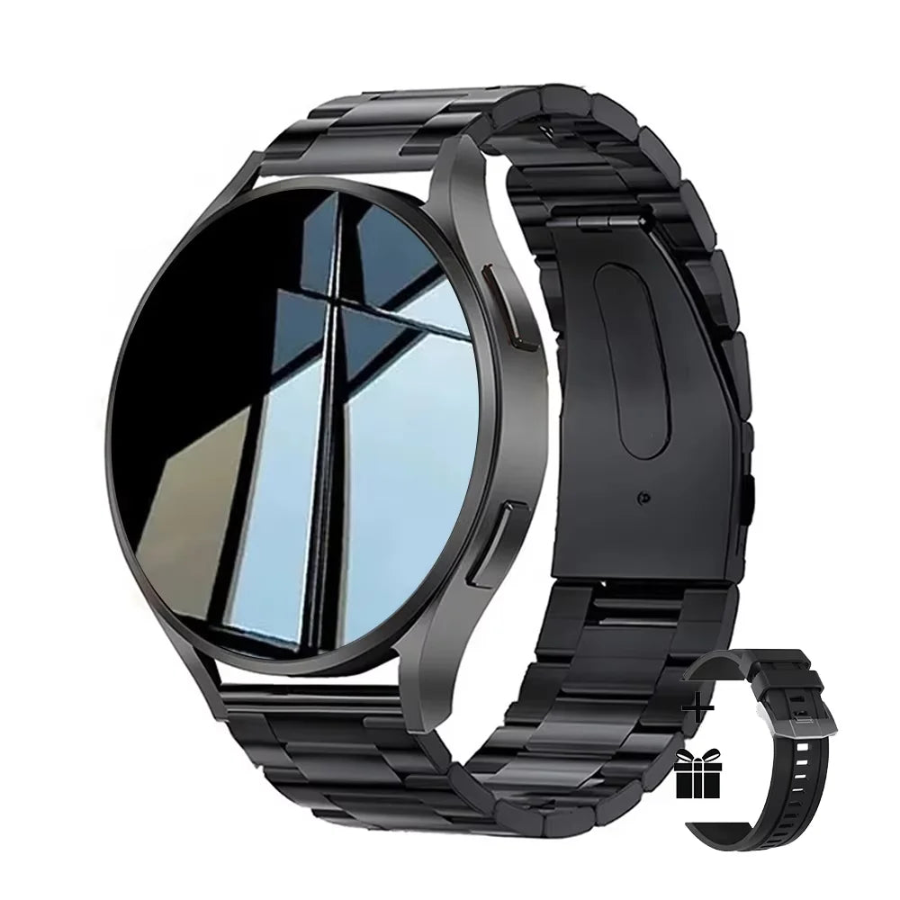 KESHUYOU 2025 New Watch 6 Smart Watch Bluetooth Call Health Monitoring Alarm Clock Fashion Sports Watch