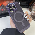 Heat Dissipation Plating PC Magnetic Phone Case For iPhone 16 15 14 13 12 11 Pro Max Luxury For Magsafe Wireless Charging Cover