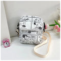 2025 The New Cartoon Corner Creature Snoop Shoulder Diagonal Handbag Purses and Handbags Crossbody Bags for Women