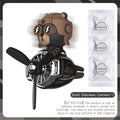 DIY aroma odorless car accessories interor decorations inside ornament plane pilot bear car air fresheners vent clip men cartoon