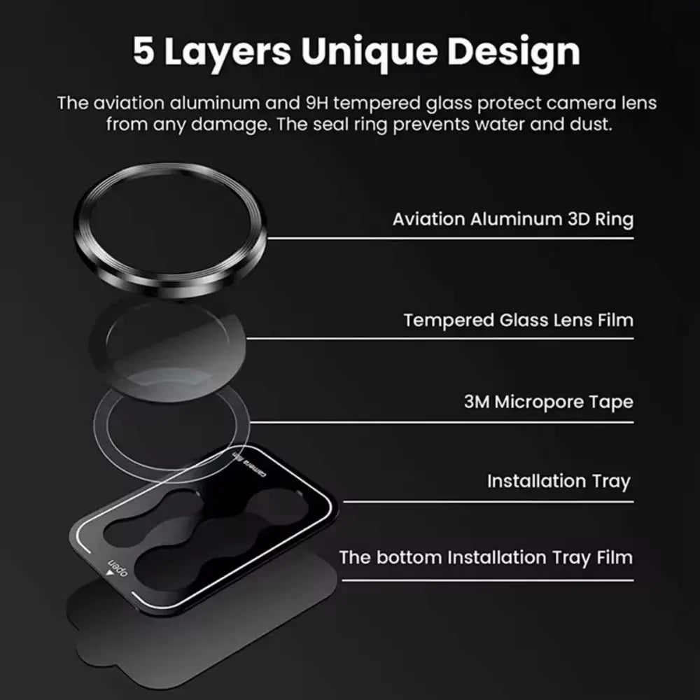 Camera Metal Ring Glass For Samsung Galaxy S24 Ultra S23 Plus Back Lens Cover Protector For Samsung S24+ S24Ultra Lens Cap Case
