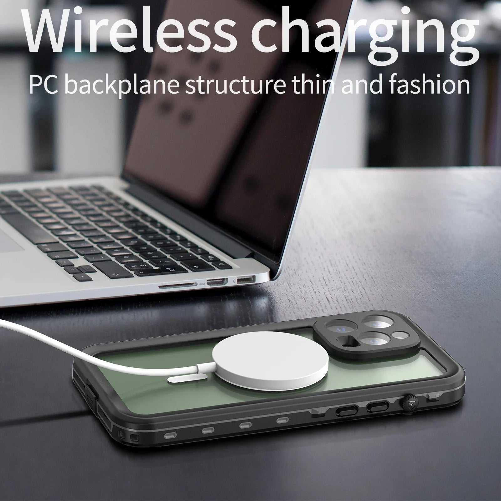 shellbox-hot sale magnetic shockproof dustproof IP68 professional waterproof phone case for iphone16promax/15/14/13