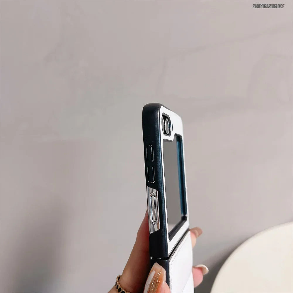 Fashion Down Jacket Air Cushion Case for Smausng Z Fold 6 Flip 6 Fold 5 4 3 ins Leather Shockproof Cover Galaxy Z Flip 5 4 3