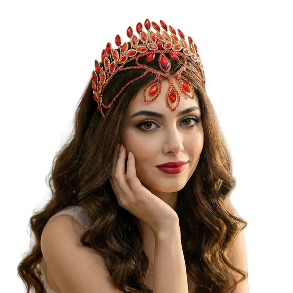 Majestic Rhinestone Headpiece