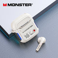 Original Monster XKT16 V5.3 Bluetooth Headphones Wireless HIFI Sound Earphones Low Latency Gaming Long Standby Earbuds