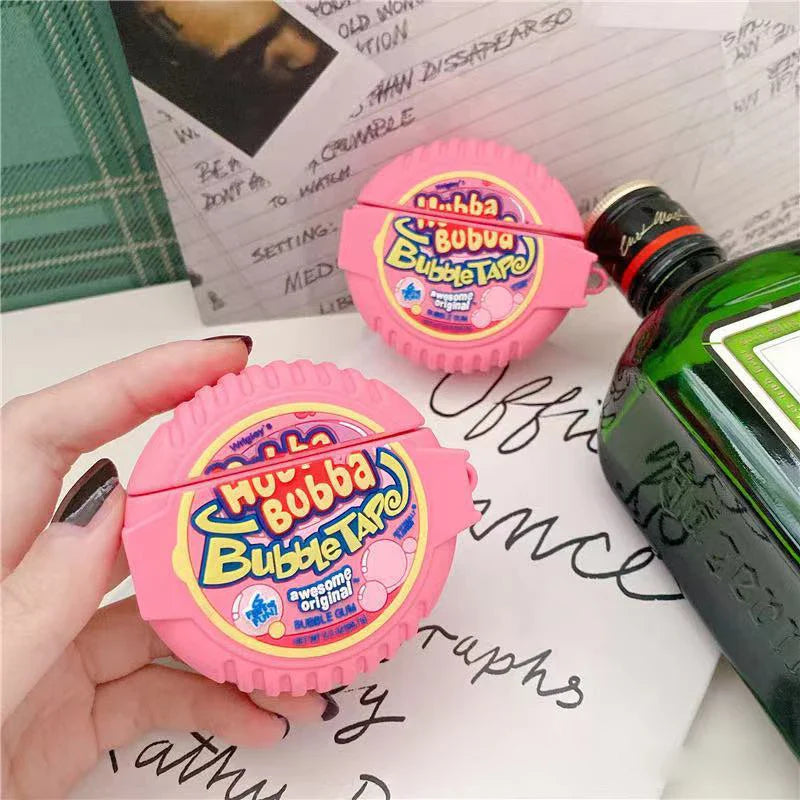 3D Cute Cartoon Gamepad Candy Bluetooth Earphone Case For Airpods 1/2/3 Biscuits Headphone Charging Box Cover For Airpods Pro 2