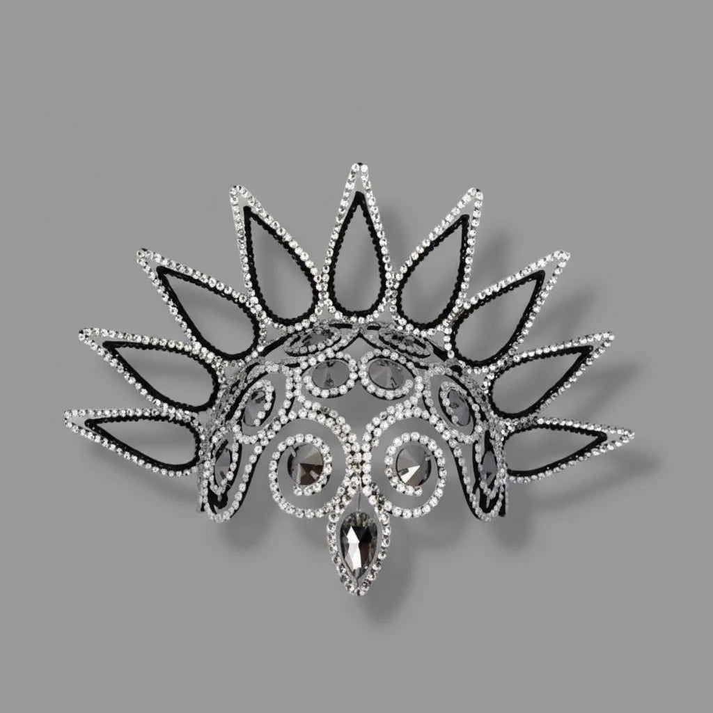 Multicolored Rhinestone Headpiece Base