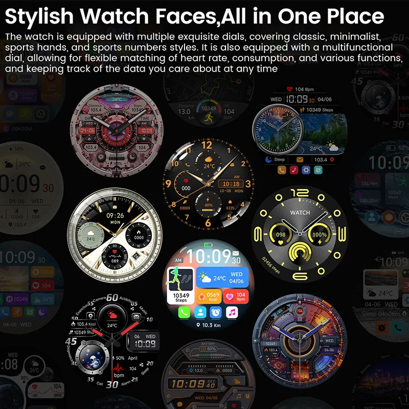 2025 New For Huawei GT5 Pro Smart Watch Men AMOLED Screen GPS Motion trajectory Heart Rate Bluetooth Calls SmartWatch Waterproof