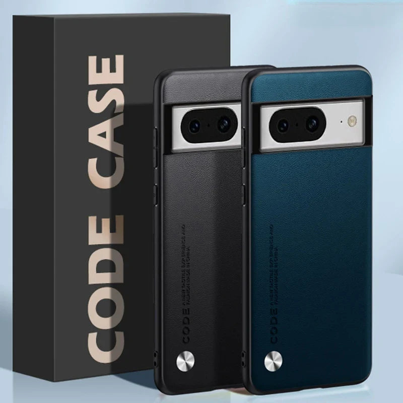 Luxury PU Leather Case For Google Pixel 8 Pro 8Pro Cover Silicone Protection Phone Case For Google Pixel 6A 7A 6 7 Pro Pixel6 8A