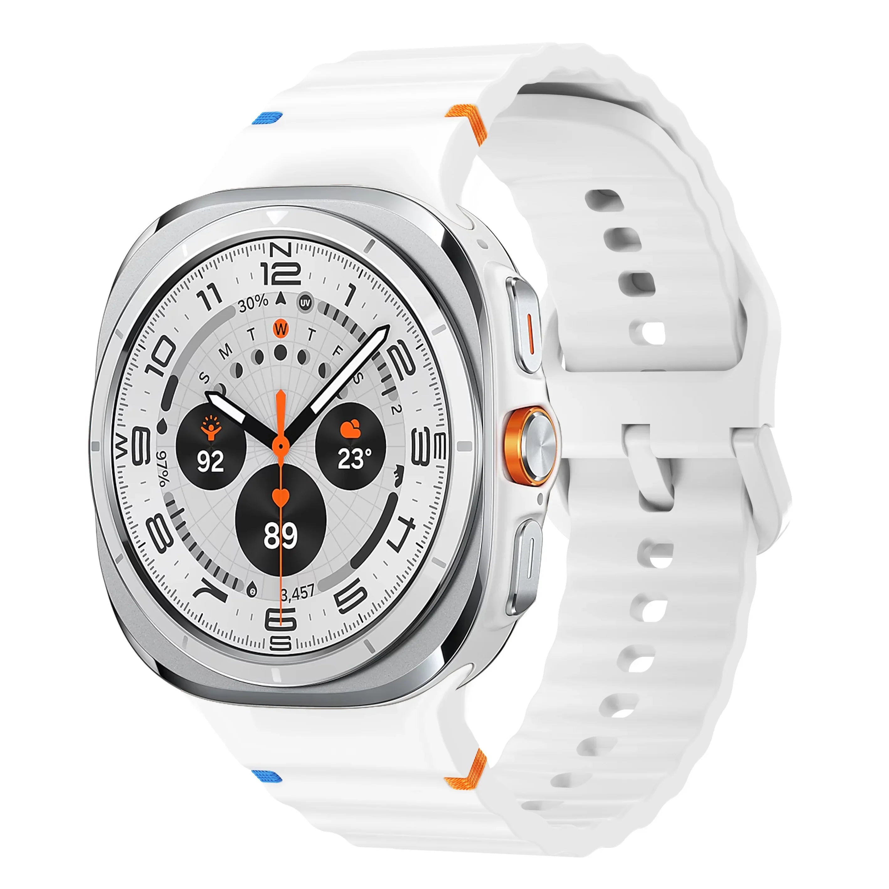 Silicone Band for Samsung Galaxy Watch ultra Strap 47mm Bracelet correa Galaxy Watch 7 6/6 Classic/5 pro/4 44mm 40mm 43mm 46mm