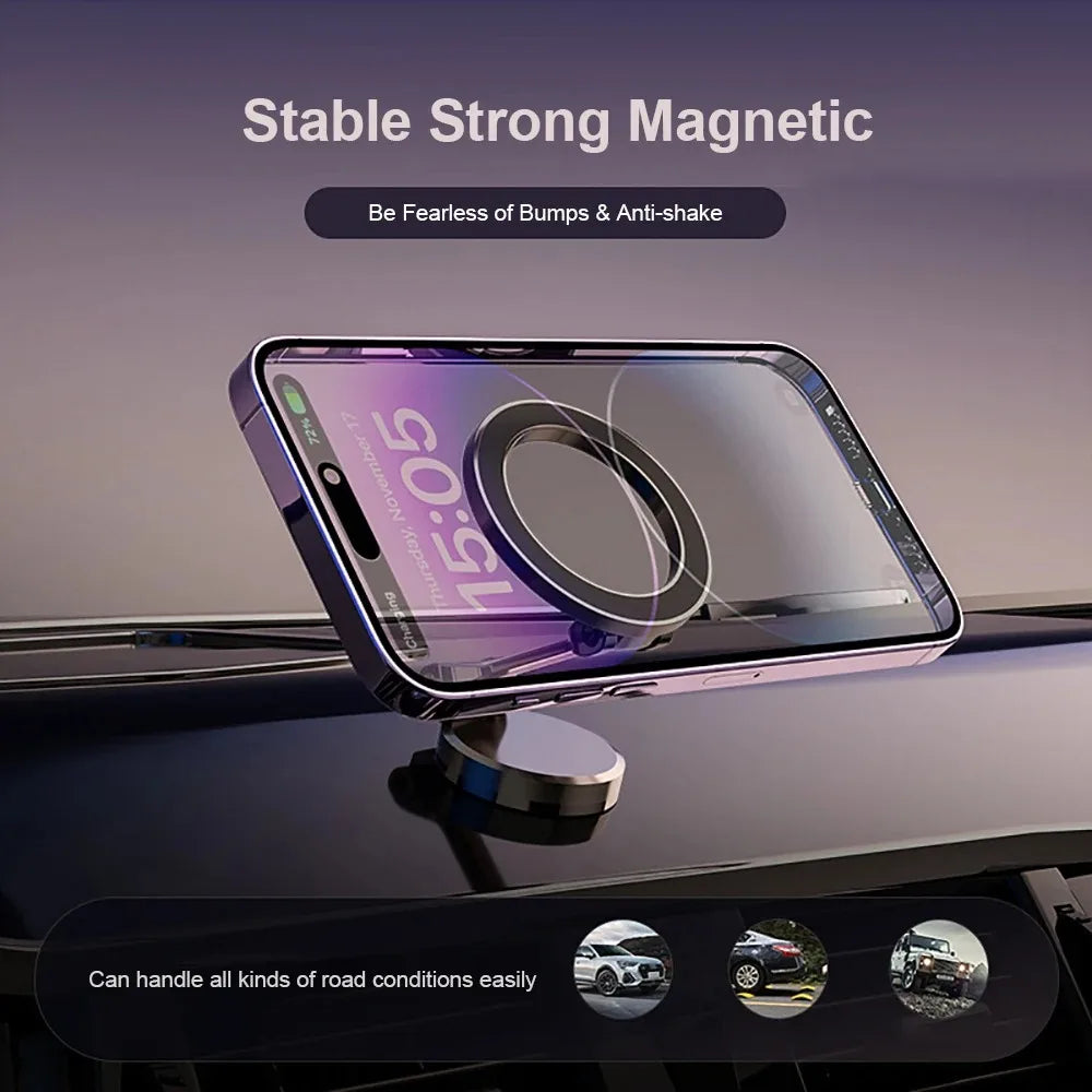 Magnetic Magsafe Car Phone Holder For Vehicles Mobile Support For  Car Cell Phone Holder in Car For iPhone 15 14 13 Pro Max Plus