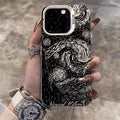 Cry of the Night Phone Cases For IPhone 15 Pro Max 11 12 13 14 Pro Max X XR XSMax 7/8 15 Plus Laser Plated Silicone Bumper Cover