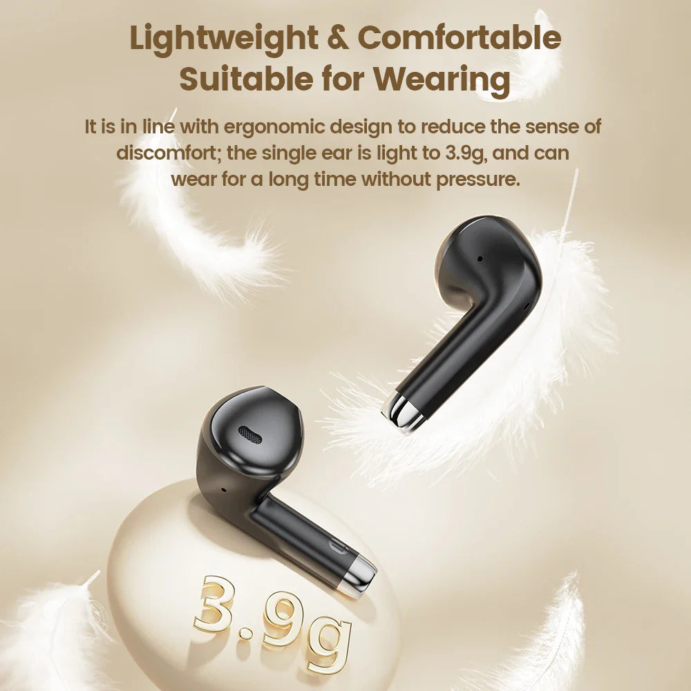 Toocki 06C Bluetooth 5.3 Wireless Headphones Power Digital Display 35hours Endurance Gaming Headsets Waterproof Sports Earbuds