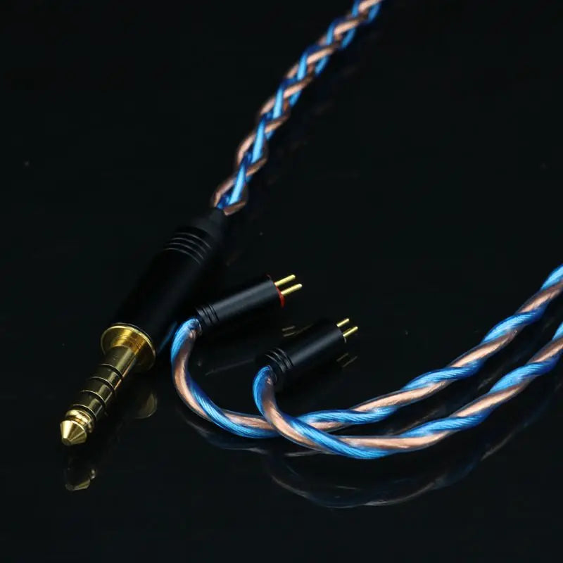 XINHS A04 4 strands Graphene+7N Pure Copper Hybrid Upgrade Cable