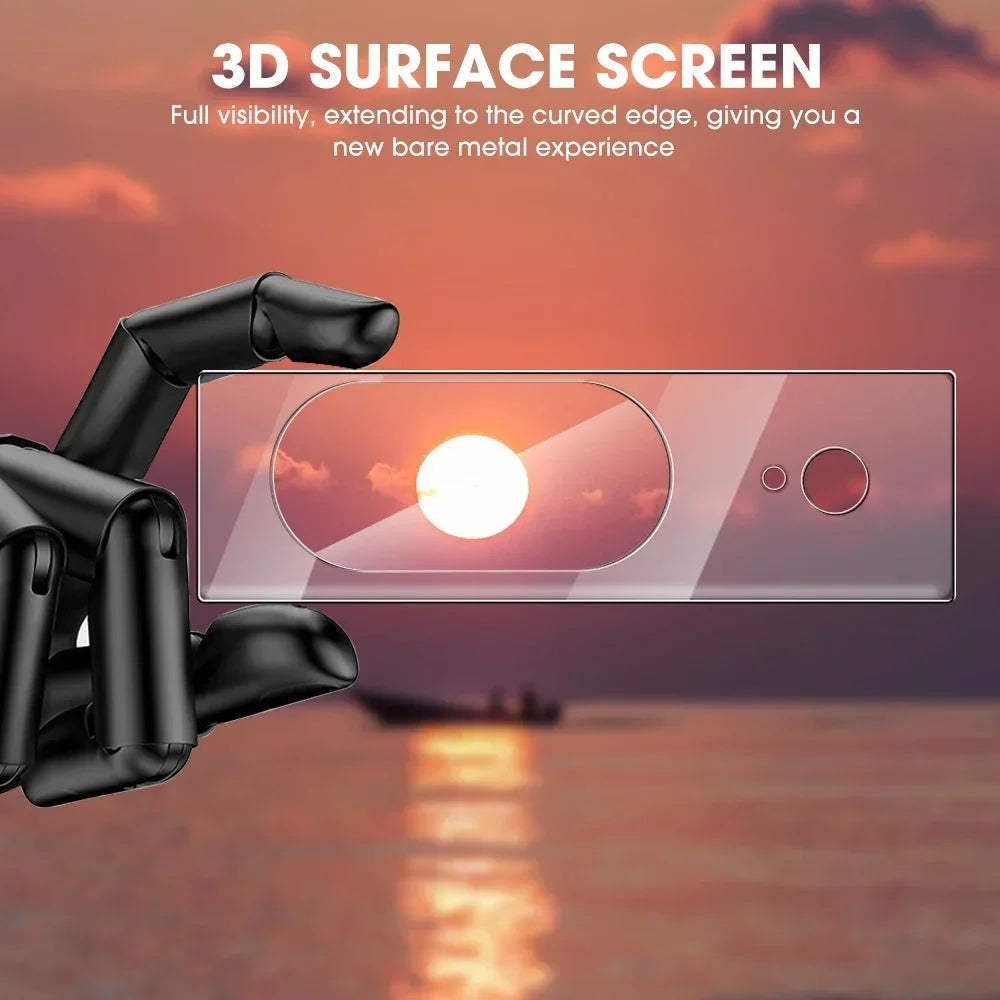Camera Lens Film For Google Pixel 8 Pro 8Pro Pixel8 3D Curved Tempered Glass Back Lens Protector For Google Pixel 8 Pro Pixel 8