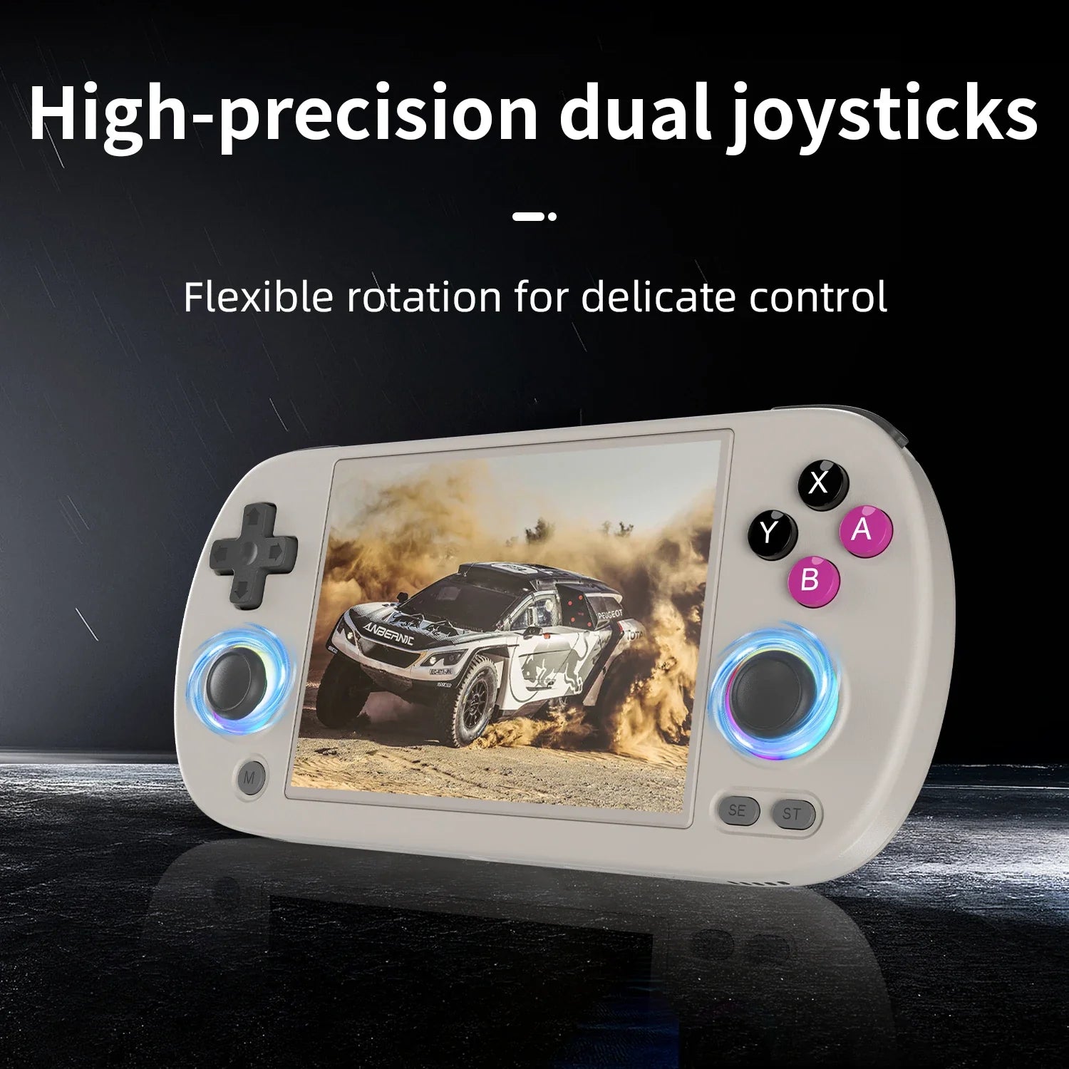 ANBERNIC RG40XX H Retro Handheld Game Console 4.0 Inch IPS Screen Linux System Built-in 64G TF Card 5488 Games Support HD-TV Out