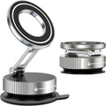 Super Strong N52 Magnetic Phone Holder, Upgraded ABS, 360° Rotatable And Foldable Design, with a Vacuum Suction Cup - Perfect fo