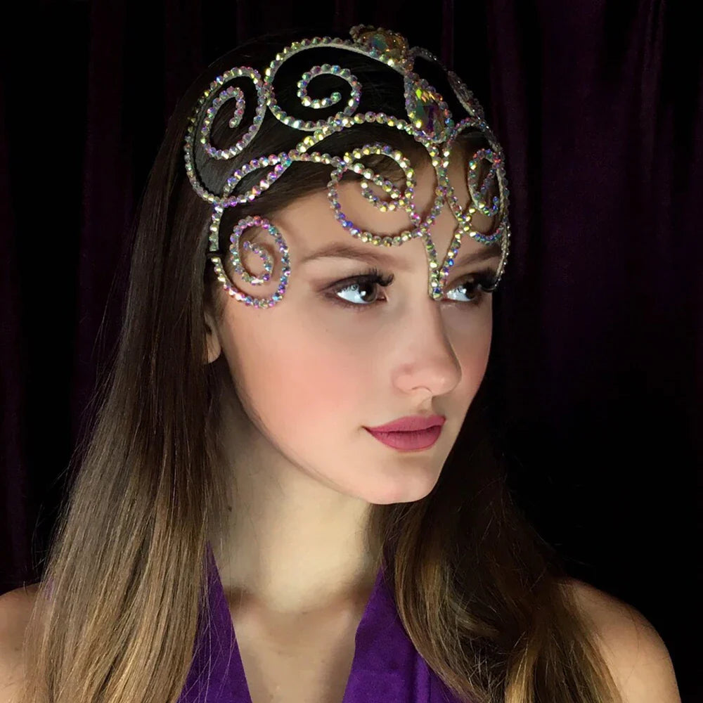 AB Rhinestone Headpiece